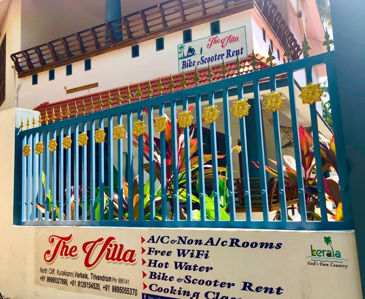 The Villa Varkala Exterior photo